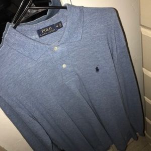Polo collar long sleeve